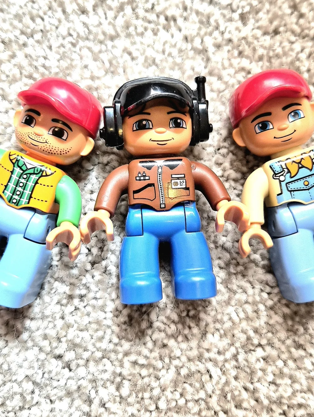 Lot Of 3 Play Figures Toys. Duplo Lego All In Great Condition.